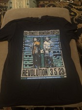 MJF vs Bryan Danielson 60 Min Ironman AEW Revolution 2023 Shirt Med picture