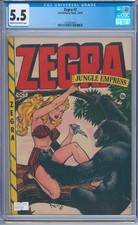 Zegra #2 (1948) CGC 5.5 picture