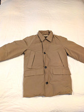 ​Vtg 70s 80s Eddie Bauer Goose Down Coat Jacket Tan Seattle USA Black Tag Mens M picture