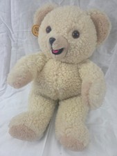 Vintage RUSS Berrie & Co Snuggle Bear Plush 14” Lever Brothers 1986 Detergent picture