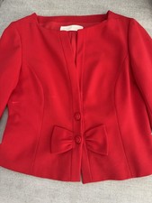 Valentino Garvani Vintage Never Worn 100% Wool Twill Blazer Jacket 40 picture