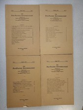 Pan-Pacific Entomologist 1924 and 1925 First Four Issues Volume 1, Numbers 1-4  picture