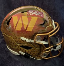 TERRY MCLAURIN 2026 Fanatics Under Wraps Mid Size Helmet 1/1 ART Commanders 🔥 picture