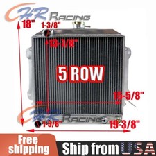 5 ROW ALUMINUM RADIATOR For TOYOTA A20 CELICA TA28 1.6L 2T-G I4 SV-1 1971-1977 picture