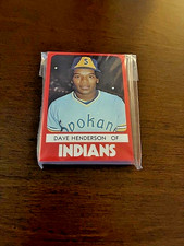 1980 TCMA Spokane Indians complete Team Set, Dave Henderson/Rene Lachemann picture