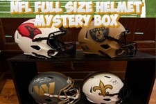 1x NFL Autographed Full-Size Helmet Box Mystery picture
