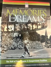 MEMORIES AND DREAMS MAGAZINE SUMMER 2008 THE HALL OF FAME GAME picture