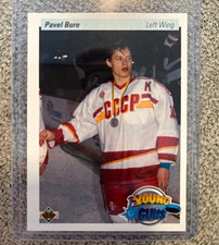 Upper Deck 1990-91 Young Guns Pavel Bure Vancouver Canucks Rookie #526 picture