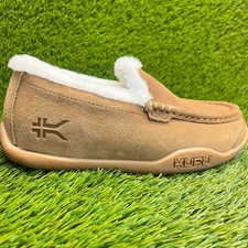 Kuru Loft Womens Size 6.5 Brown Casual Walking Slip On Moccasin Slippers Shoes picture
