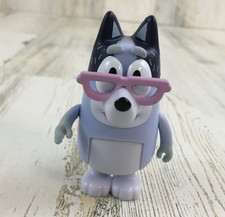 Bluey Nana Figure Grandma Chris Glasses Blue Nana Extended Family Heeler picture