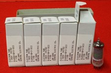 Qty 5 (Sleeve) NOS GE JAN 6AK6 Tubes Dated 1986 Mil Spec picture