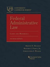 Federal Administrative Law, - Hardcover, by Hickman Kristin; Pierce - Very Good picture