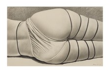 John Kacere Untitled Figure with Panties and Bindings 1975 Art Print Unframed picture