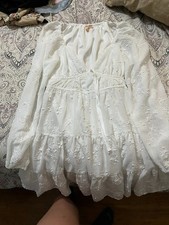 White Dress Size Small. Long Sleeve. Its in great condition. picture