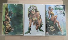 Rogue:The Savage Land #5 J Scott Campbell UNSIGNED Covers DEF | SHIPS NOW picture