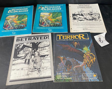 vintage D&D Dungeons & Dragons TSR book guide module Betrayed Terror LOT B picture