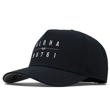 NEW Melin Odysea Aloha 96761 Lahaina Exclusive Classic Snapback Hat Cap - Black picture