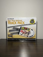 Bachmann 44596 First Railroad Track Pack HO Scale - Nickel Silver - SEALED picture