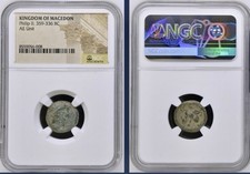 359BC-336BC Greek Ancient Kingdom of Macedon NGC Genuine Coin Philip II Apollo picture