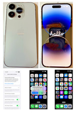 Apple iPhone 14 Pro 256GB Silver A2650 Excellent Condition - Face ID Not Working picture