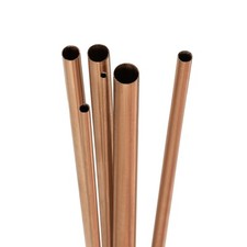 2mm 3mm 4mm 5mm 6mm 7mm OD Copper Tube Seamless Round Pipe Tubing 6 pcs picture