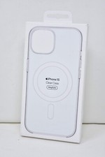 Apple Silicone, Clear or FineWoven MagSafe Case for Apple iPhone 15 ONLY - NEW  picture