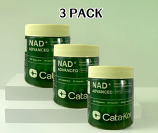 3PCS Cata-Kor NAD+ Advanced 500mg Liposomal NAD+ with Resveratrol |180 Capsules+ picture