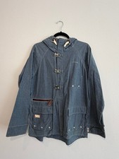 Marshall Artist M.30 A Mens L Blue Chambray Hooded Field Jacket Archive 2009-12 picture
