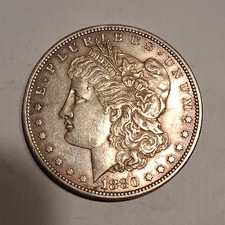 1880-S Morgan Silver Dollar $1 San Francisco Mint Business Strike .900 Silver picture