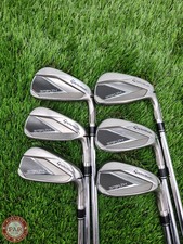 2022 TAYLORMADE STEALTH IRON SET 5-PW STIFF DYNAGOLD 105 VSS PRO S300 VERYGOOD picture
