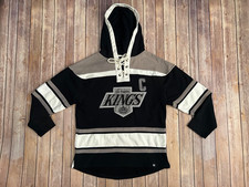 Los Angeles Kings Wayne Gretzky NHL '47 Lacer Pullover Hoodie Men’s Size Small picture