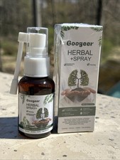 Googeer 30ml Herbal Lung Cleanse Spray Oral Relieve Sore Throat Dry Cough Smooth picture