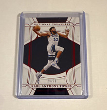 Panini National Treasures 2021-22 Karl-Anthony Towns NBA 75th #9 /75 picture
