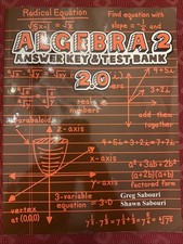 Algebra 2 Answer Key & Test Bank: A Teaching Textbook picture