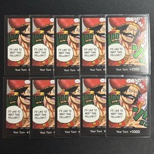 10x Playset - DON Gol D. Roger - Carrying On His Will OP13 - One Piece TCG picture