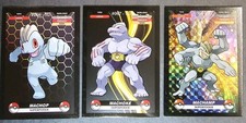 MACHOP X MACHOKE X MACHAMP LOT - POKEMON KANTO CREALASER RARE CCG picture
