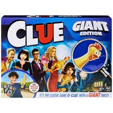 Giant Clue Board Game Big Mystery Fun For Kids Age 8 And Up 2 To 4 Players picture