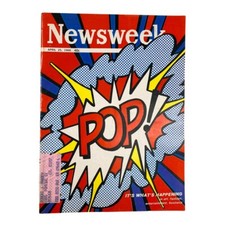 VTG Newsweek Magazine April 25 1966 Pop It's Happening in Art & Fashion picture