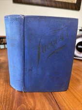 1891 Success Triumphs & Achievements of Self-Made Men Antique Book HC Illust picture