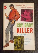 Cry Baby Killer Joseph Hilton Avon T-230 1st 1958 JD Jack Nicholson 1st Movie picture