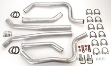 JEGS 30528 - Header-Back Dual Exhaust Kit for GM F-Body, X-Body [2-1/2 in.] picture