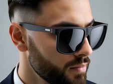 Gafas De Sol Polarizadas Para Hombre Lentes Cuadrado Men Sport Sunglasses Nuevo picture