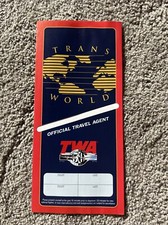 TWA Vintage Ticket Jacket - 1996 * Never Used picture