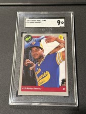 Classic 1991 Classic Draft Picks #13 Manny Ramirez SGC 9 Graded Card picture