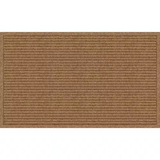 Ribbed Natural 18 In. X 30 In. Non-Slip Outdoor Door Mat  NEW picture