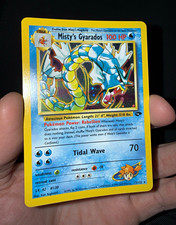 Misty's Gyarados Pokémon TCG Gym Challenge Holo Rare #13/132 English 100HP picture