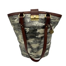 Brahmin Honey Brown Copa Cabana Leather Shoulder Bag picture