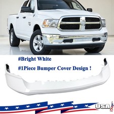 1 Piece ABS Front Upper Bumper For Dodge Ram 1500/Classic 2013-2018 Bright White picture
