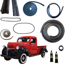For 1939-47 Dodge Plymouth Fargo Truck  Master Weatherstrip Kit W/O Vent Window picture
