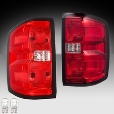 for 2014-2018 Chevy Silverado 1500 2500 3500 Tail Lights Brake Lamps 14-18 picture